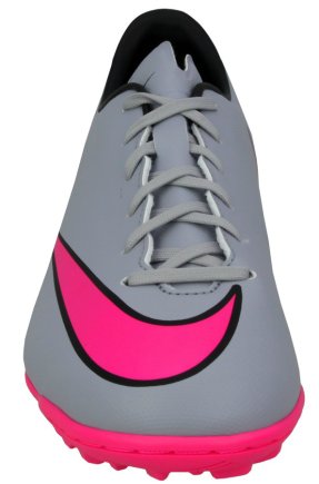 Сороконожки Nike JR Mercurial VICTORY V TF 651641-060 детские цвет: розовый/серый (официальная гарантия)