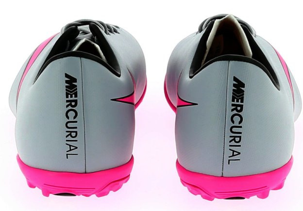 Сороконіжки Nike JR Mercurial VICTORY V TF 651641-060 дитячі колір: рожевий/сірий (офіційна гарантія)
