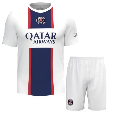 Футбольная форма ПСЖ Мбаппе 7 (PSG Mbappe 7) 2022-2023 игровая/повседневная 10227210 цвет: белый