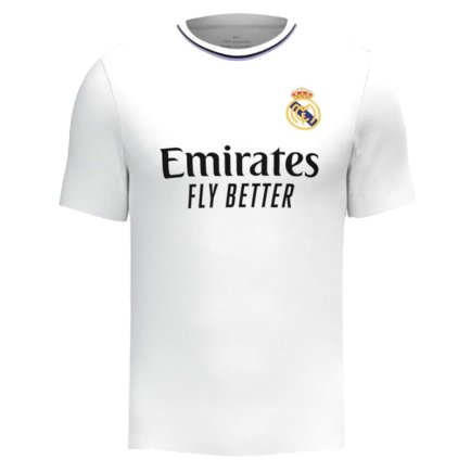 Новая Футболка Real Madrid (Реал Мадрид) 2022-2023 игровая/повседневная 10228410 цвет: белый