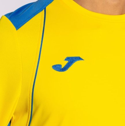 Футболка с длинным рукавом Joma CHAMPIONSHIP VII 103204.907 цвет: желтый/синий