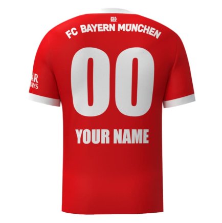 Футболка Бавария (Bayern Munich) 2022-2023 игровая/повседневная 11220302 цвет: красный