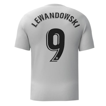 Футбольна форма Барселона Левандовскі 9 (Barcelona Lewandowski 9) 2022-2023 ігрова/повсякденна 11220913 колiр: сірий