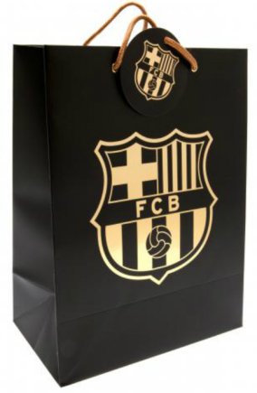 Пакет паперовий подарунковий Барселона F.C. Barcelona