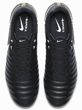 Бутси Nike Tiempo Ligera IV FG 897744-002 колір: чорний (Офіційна гарантія)