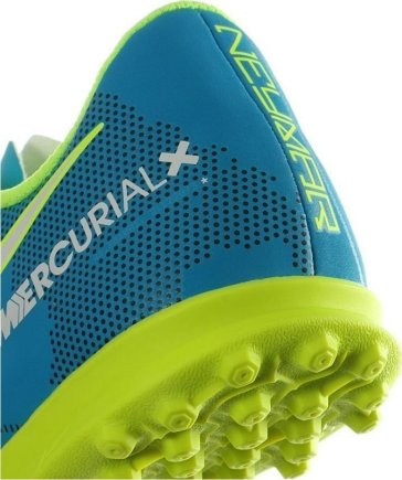 Сороконіжки Nike MercurialX Vortex III NJR TF JR 921497-400 дитячі колір: блакитний (офіційна гарантія)