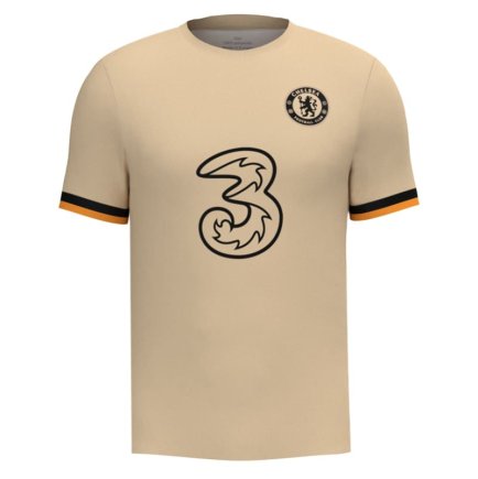 Футболка Челси Мудрик 15 (Chelsea Mudryk 15) 2022-2023 игровая/повседневная 11221619 цвет: бежевый