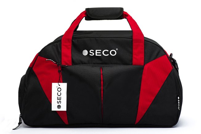 Сумка спортивная SECO Charisma Black 22290402 цвет: красный