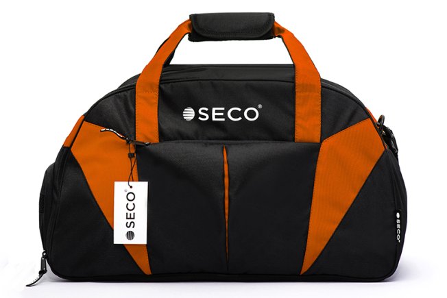 Сумка спортивная SECO Charisma Black 22290405 цвет: оранжевый