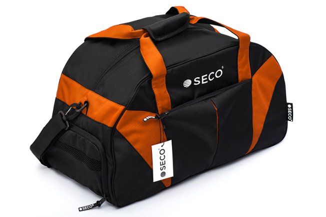 Сумка спортивная SECO Charisma Black 22290405 цвет: оранжевый