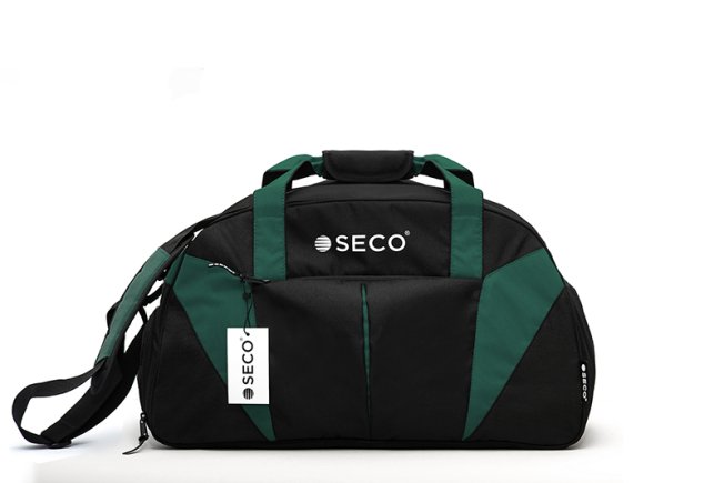 Сумка спортивная SECO Charisma Black 22290407 цвет: зеленый