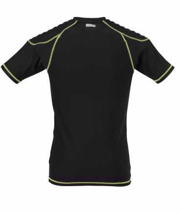 Термобілизна Uhlsport PROTECTION UNDERWEAR SHORTSLEEVE 100556301 Футболка для воротаря Колір: чорно-жовтий