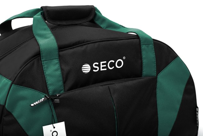 Сумка спортивная SECO Charisma Black 22290407 цвет: зеленый