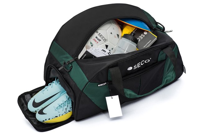 Сумка спортивная SECO Charisma Black 22290407 цвет: зеленый