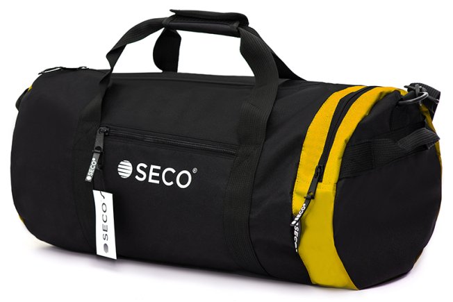 Сумка спортивная SECO Jardo Black 22290503 цвет: желтый