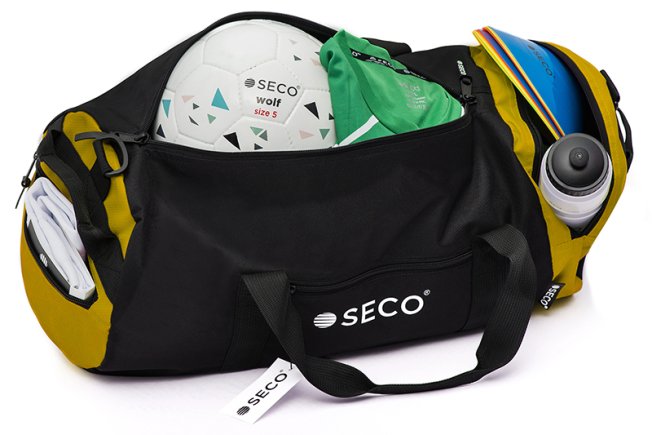 Сумка спортивная SECO Jardo Black 22290503 цвет: желтый