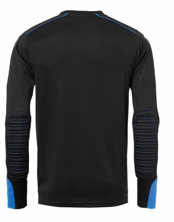 Вратарский свитер Uhlsport TOWER GK SHIRT LS 100561202 с длинным рукавом детский Цвет: черно-синий