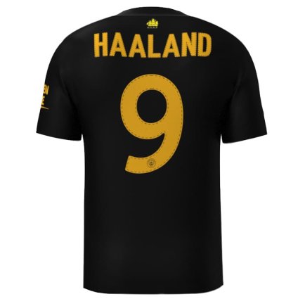 Футбольная форма Манчестер Сити Холанд 9 (Manchester City Haaland 9) 2022-2023 игровая/повседневная 11222902 цвет: красный