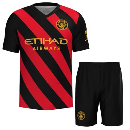 Футбольная форма Манчестер Сити Холанд 9 (Manchester City Haaland 9) 2022-2023 игровая/повседневная 11222902 цвет: красный