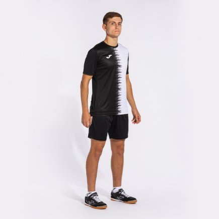 Футболка игровая Joma PERFORMANCE CORTA CITY II 103240.102 цвет: черный/белый