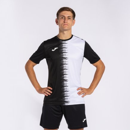 Футболка игровая Joma PERFORMANCE CORTA CITY II 103240.102 цвет: черный/белый