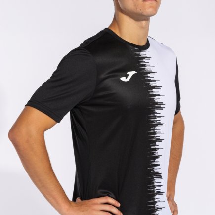 Футболка игровая Joma PERFORMANCE CORTA CITY II 103240.102 цвет: черный/белый