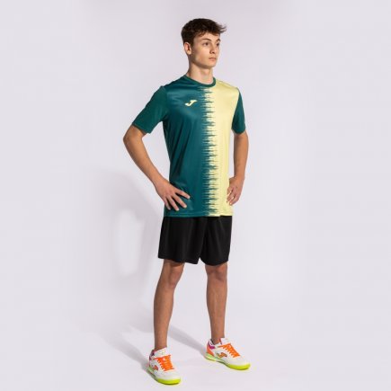 Футболка игровая Joma PERFORMANCE CORTA CITY II 103240.409 цвет: темно-зеленый