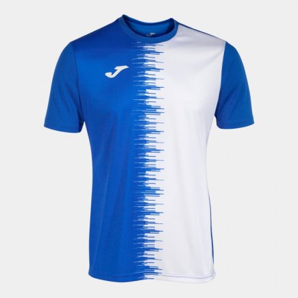 Футболка игровая Joma PERFORMANCE CORTA CITY II 103240.702 цвет: голубой/белый