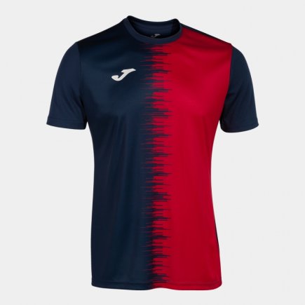 Футболка игровая Joma PERFORMANCE CORTA CITY II 103240.336 цвет: темно-синий/красный