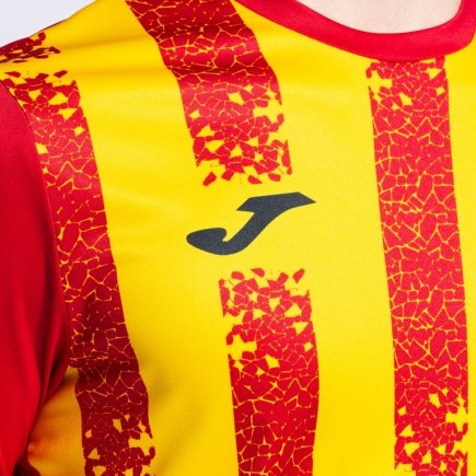 Футболка игровая  Joma PERFORMANCE CORTA INTER III 103164.609 цвет: красный/желтый