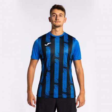 Футболка игровая Joma PERFORMANCE CORTA INTER III 103164.701 цвет: синий/черный