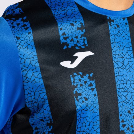 Футболка игровая Joma PERFORMANCE CORTA INTER III 103164.701 цвет: синий/черный