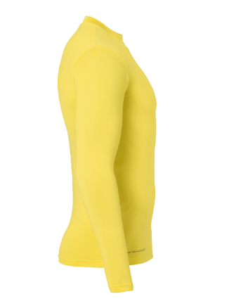 Термобелье Uhlsport BASELAYER 100307807 детское компрессионное с длинным рукавом цвет: желтый