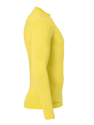 Термобілизна Uhlsport BASELAYER 100307807 компресійна з довгим рукавом колір: жовтий