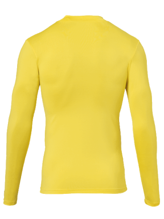 Термобілизна Uhlsport BASELAYER 100307807 компресійна з довгим рукавом колір: жовтий