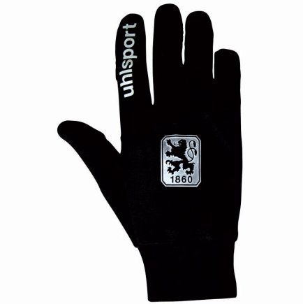 Перчатки зимние Uhlsport 1860 PLAYER'S GLOVES #534 1000352011860 цвет: черный