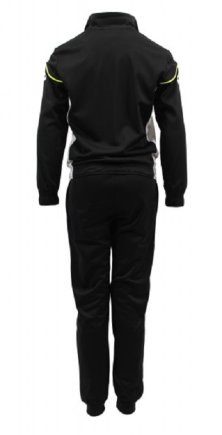 Спортивний костюм Lotto SUIT STARS EVO PL RIB JR R9756 дитячий колір: чорний