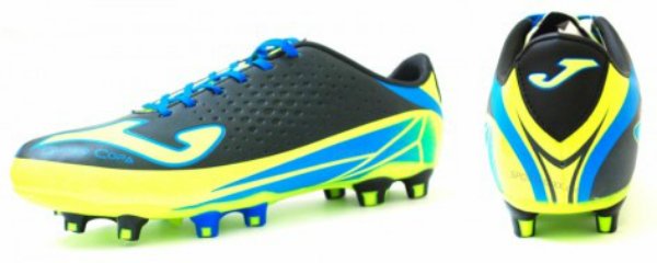 Бутси Joma Super Copa SCOMS.401.PM колір: чорний/синій/салатовий (Офіційна гарантія)