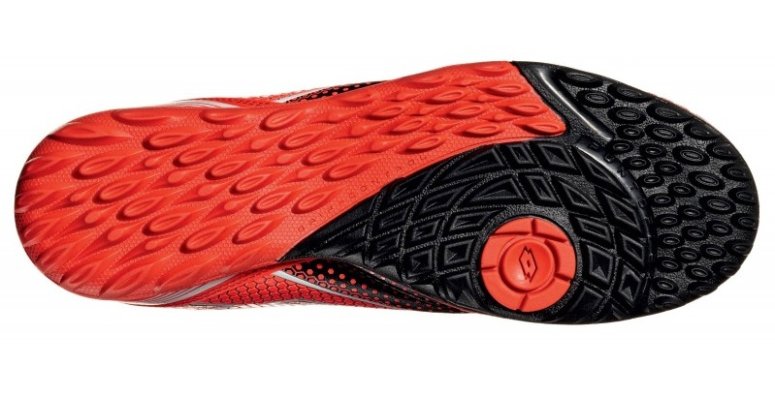 Сороконіжки Lotto SPIDER 700 XIII TF S7177 колір: чорно-червоний