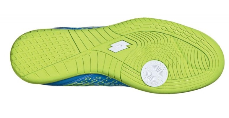 Обувь для зала Lotto SPIDER 700 XIV ID S9652 цвет: сине-желтый