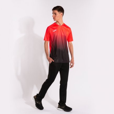 Футболка игровая Joma TIGER IV 102764.119 цвет: коралловый/черный