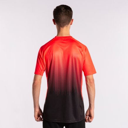 Футболка игровая Joma TIGER IV 102764.119 цвет: коралловый/черный