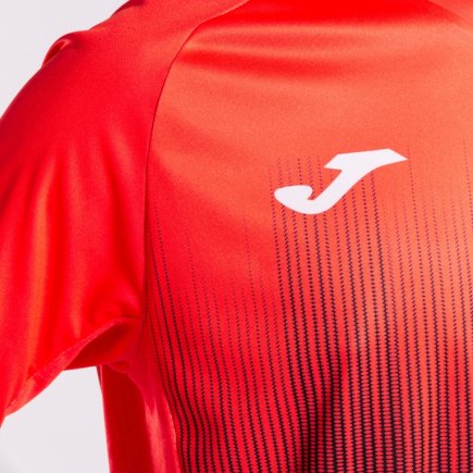 Футболка игровая Joma TIGER IV 102764.119 цвет: коралловый/черный