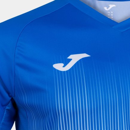 Футболка игровая Joma TIGER IV 102764.207 цвет: синий/белый