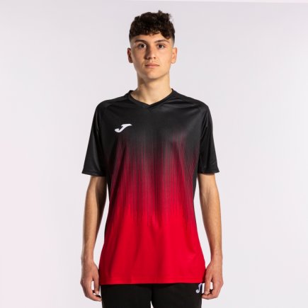Футболка игровая Joma TIGER IV 102764.601 цвет: красный/черный