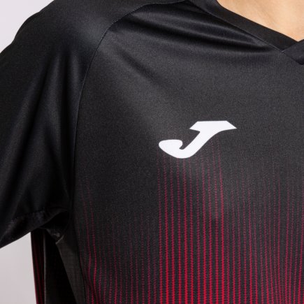 Футболка игровая Joma TIGER IV 102764.601 цвет: красный/черный