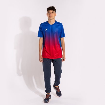 Футболка игровая Joma TIGER IV 102764.607 цвет: красный/синий
