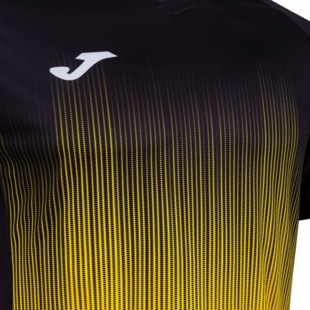 Футболка ігрова Joma TIGER IV 102764.901 колір: жовтий/чорний