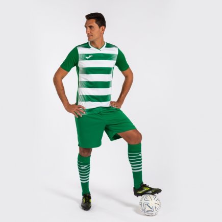 Футболка Joma PERFORMANCE EUROPA V 102838.452 цвет: зеленый/белый