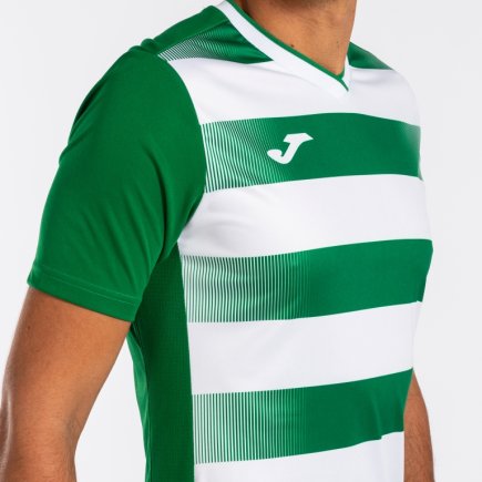 Футболка Joma PERFORMANCE EUROPA V 102838.452 цвет: зеленый/белый